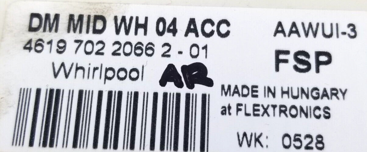 OEM Replacement for Whirlpool Washer Control 461970220662 8182785 ⭐