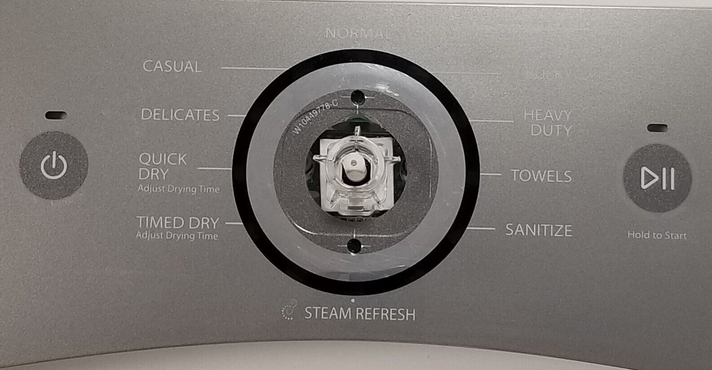 OEM Replacement for Whirlpool Dryer Control Panel W10463673