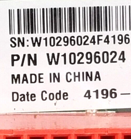 OEM Replacement for Maytag Washer Control Board W10296024