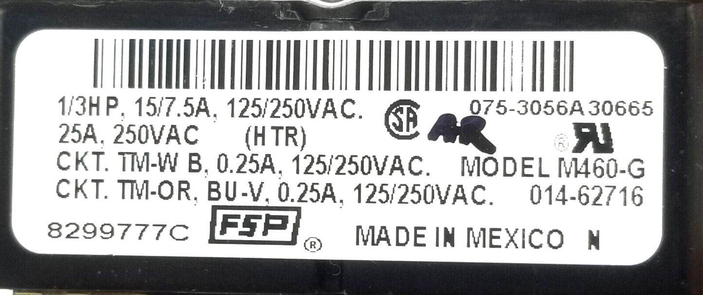 Genuine OEM Replacement for Kenmore Dryer Timer 8299777C 8299777 ⭐️