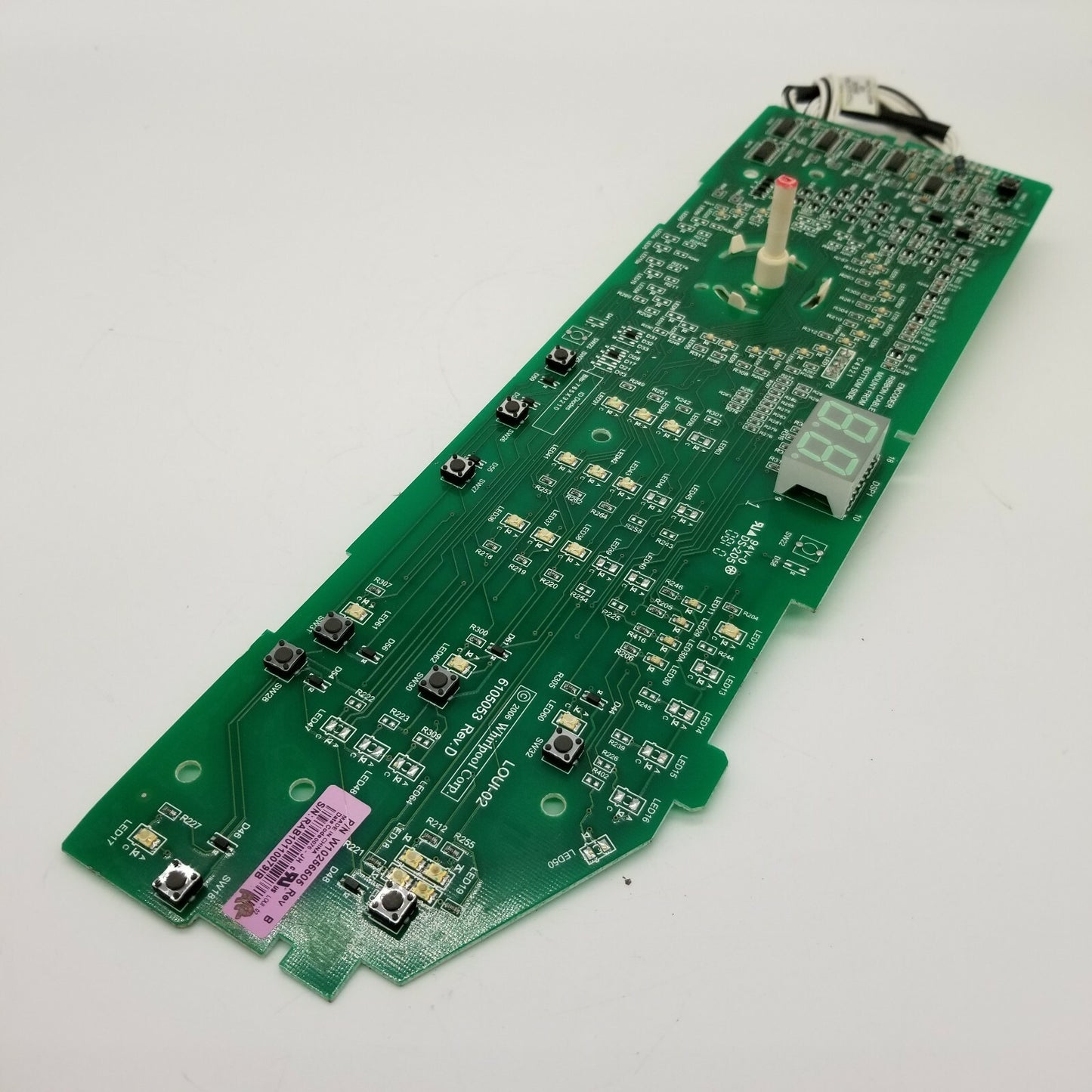 Genuine OEM Replacement for Whirlpool Washer Control W10256505