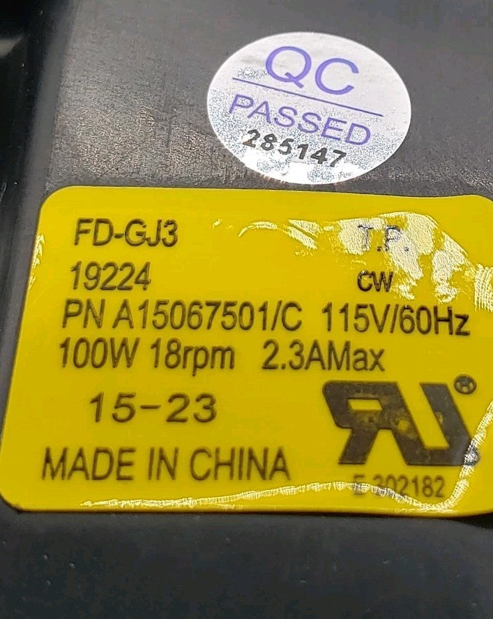 New OEM Replacement for Frigidaire Refrigerator Auger Motor 5304527039