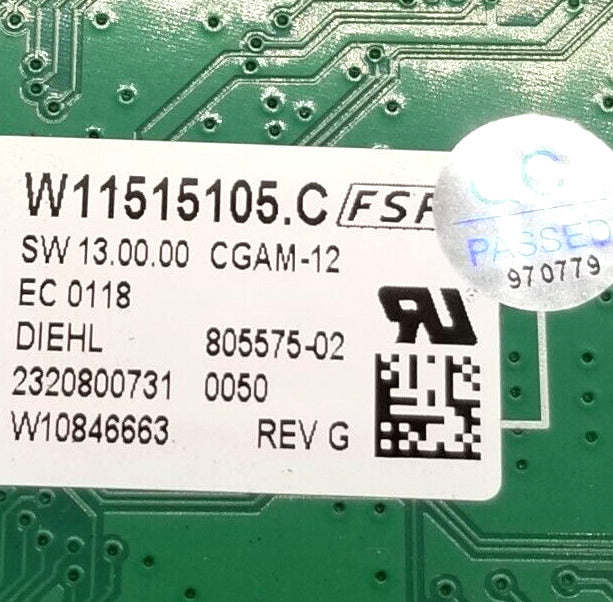 OEM Replacement for Whirlpool Range Control W11515105