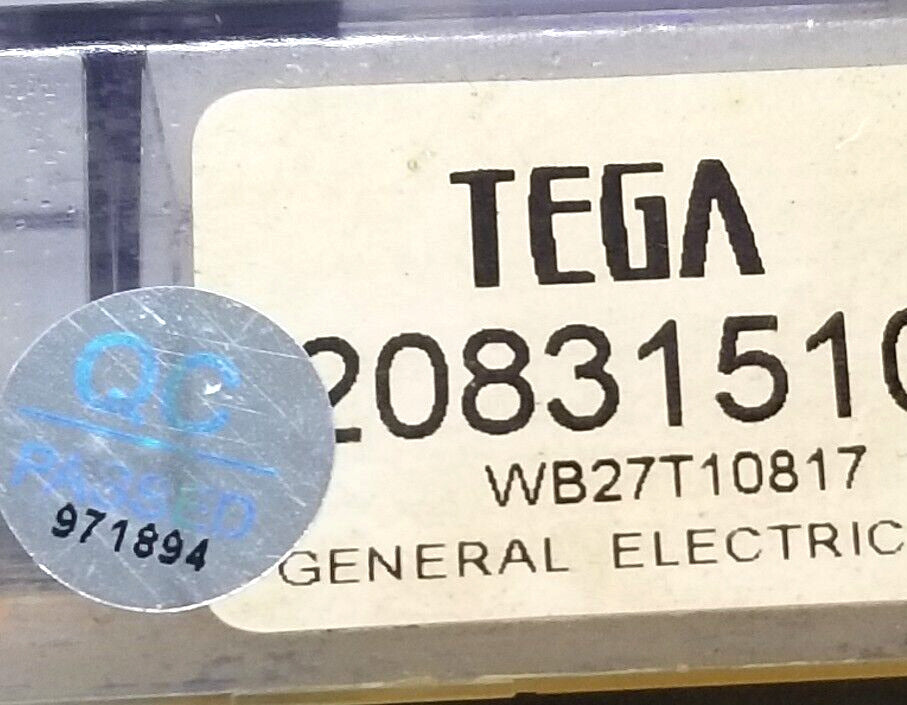 OEM Replacement for GE Range Control WB27T10817