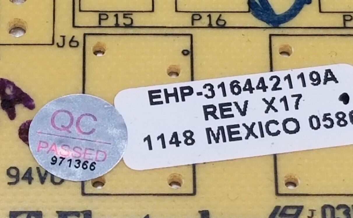 OEM Replacement for Kenmore Range Control Board 316442119