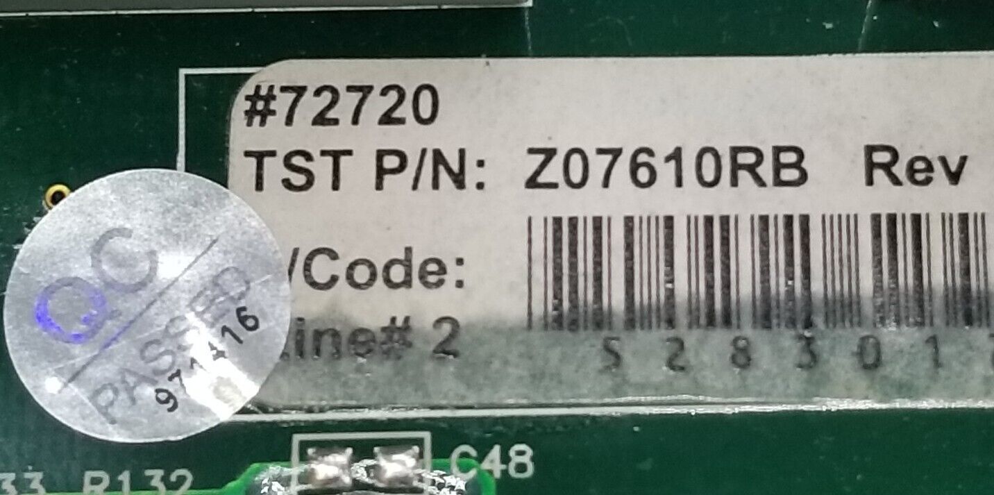 OEM Replacement for Samsung Wall Oven Relay Board Z07610RB