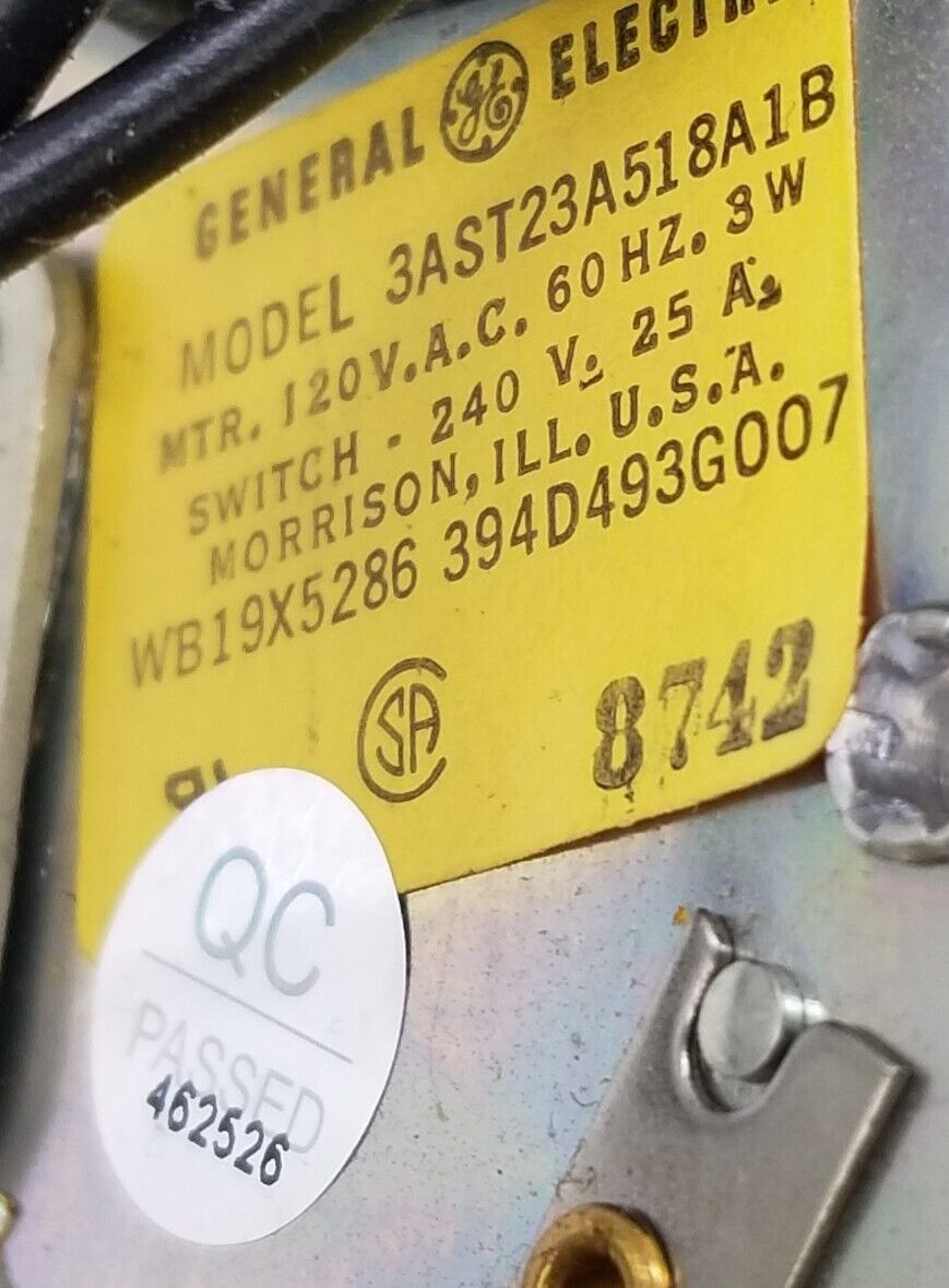 OEM Replacement for GE Range Timer WB19X10008
