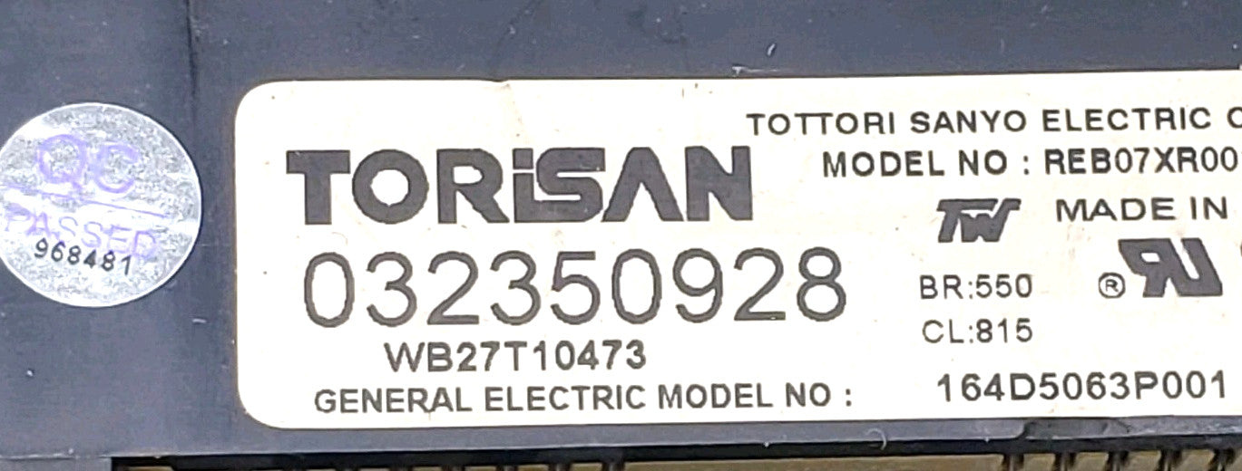 OEM Replacement for GE Oven Control WB27T10473 164D5063P001