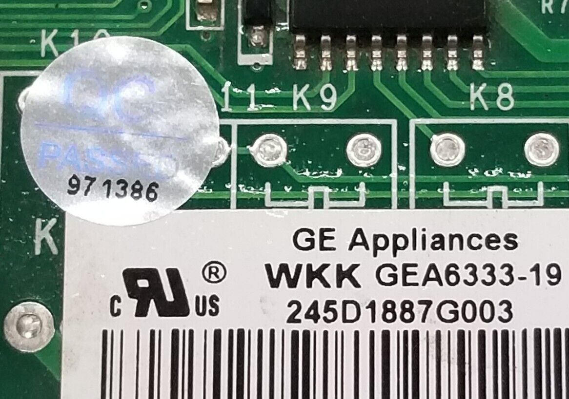 OEM Replacement for GE Refrigerator Control 245D1887G003