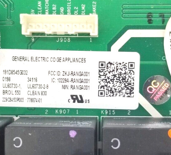 OEM Replacement for GE Range Control 191D8545G032 ~ ~