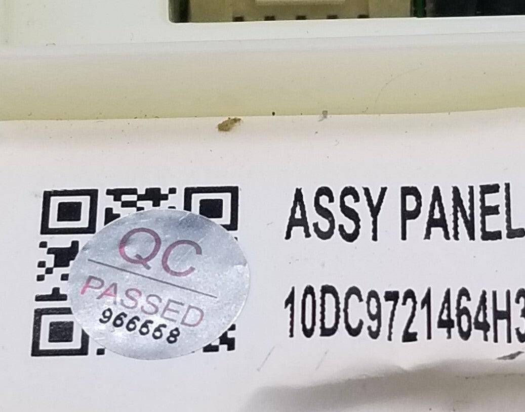 OEM Replacement for Samsung Washer Control DC92-02391A