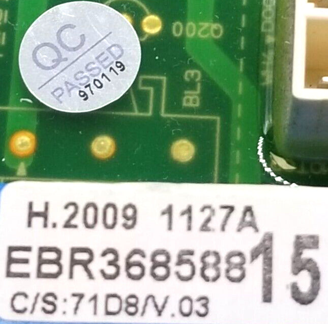 OEM Replacement for LG Dryer Control EBR36858815 EBR59476301