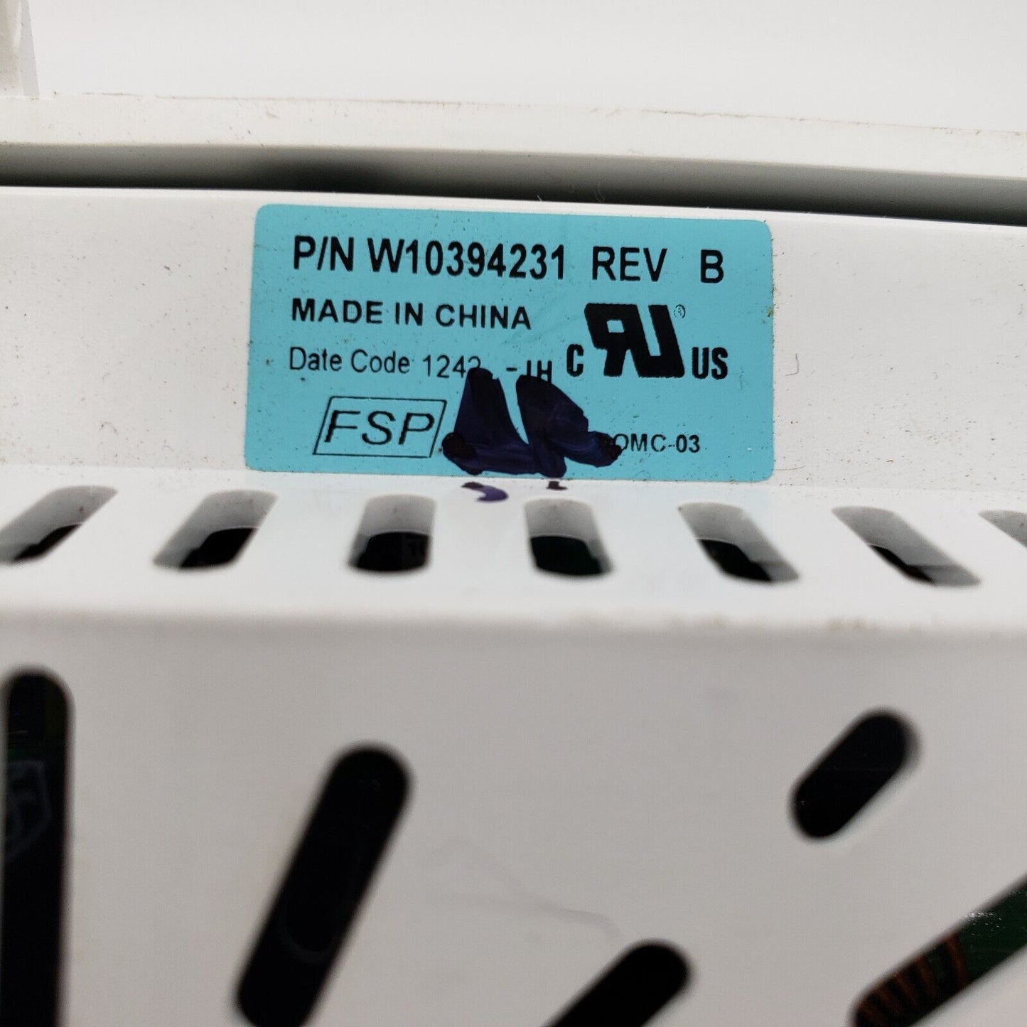 Genuine OEM Replacement for Whirlpool Washer Control W10394231