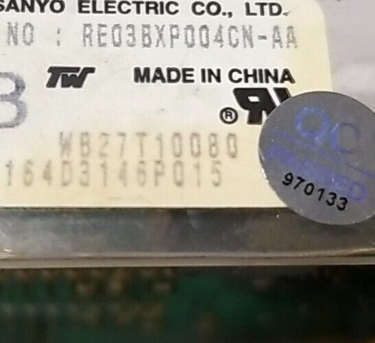 OEM Replacement for GE Range Control WB27T10080