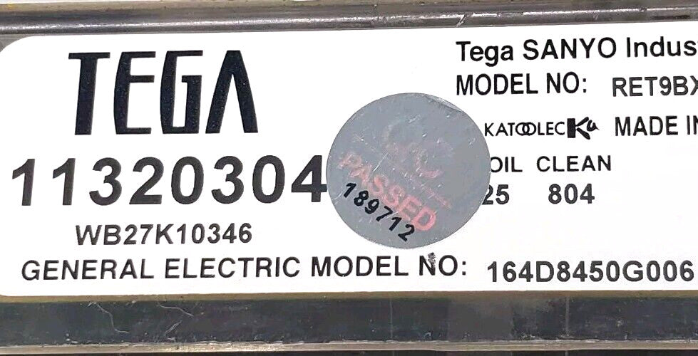 OEM Replacement for GE Oven Control 164D8450G006 WB27K10346