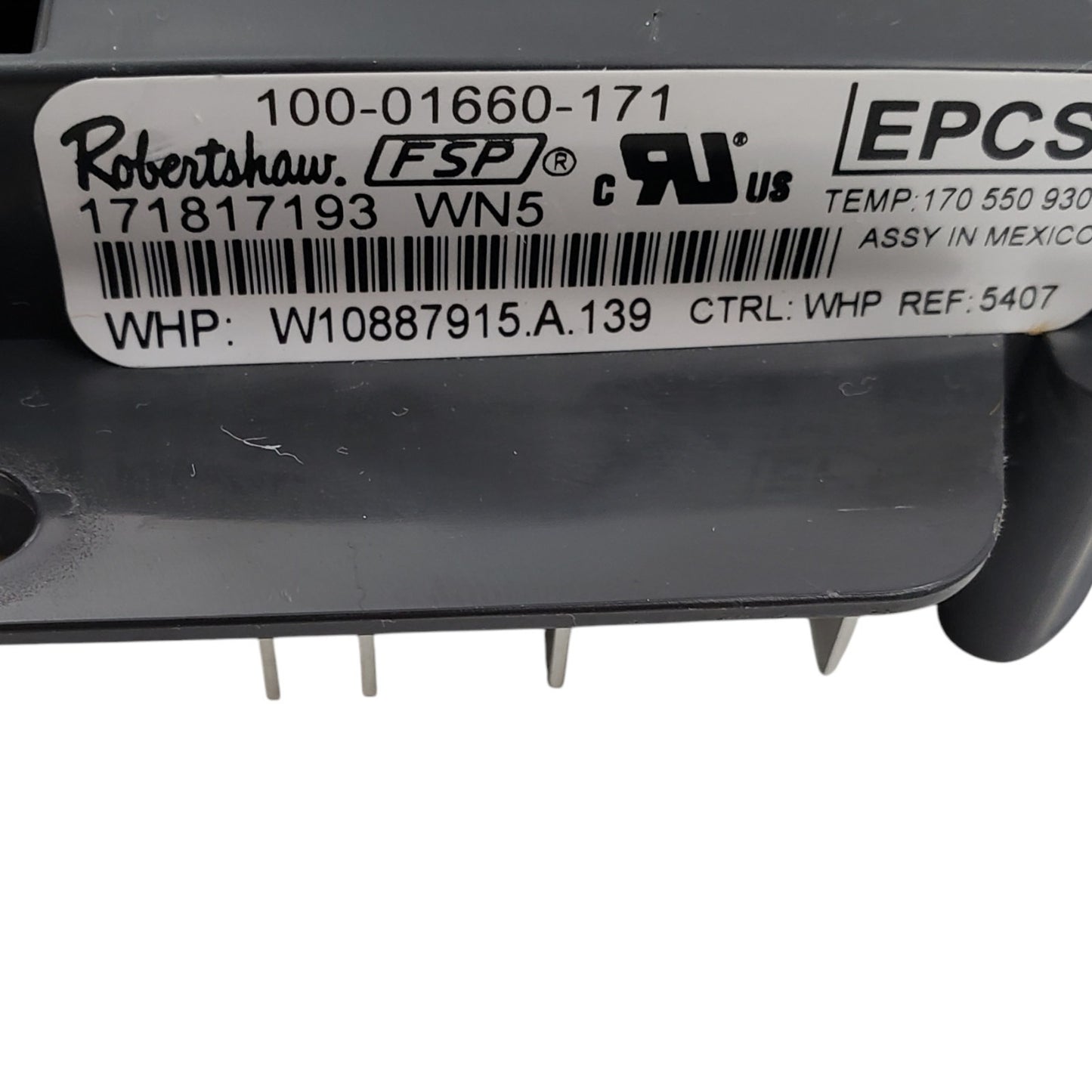 OEM Replacement for Whirlpool Range Control W10887915