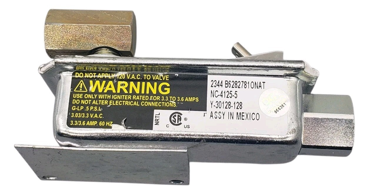 New OEM Forno 36" Safety Valve G36X03-035000-1