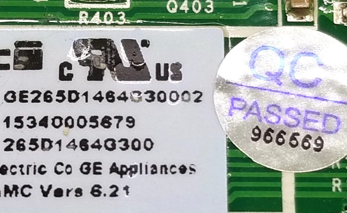 OEM Replacement for GE Dishwasher Control 265D1464G300