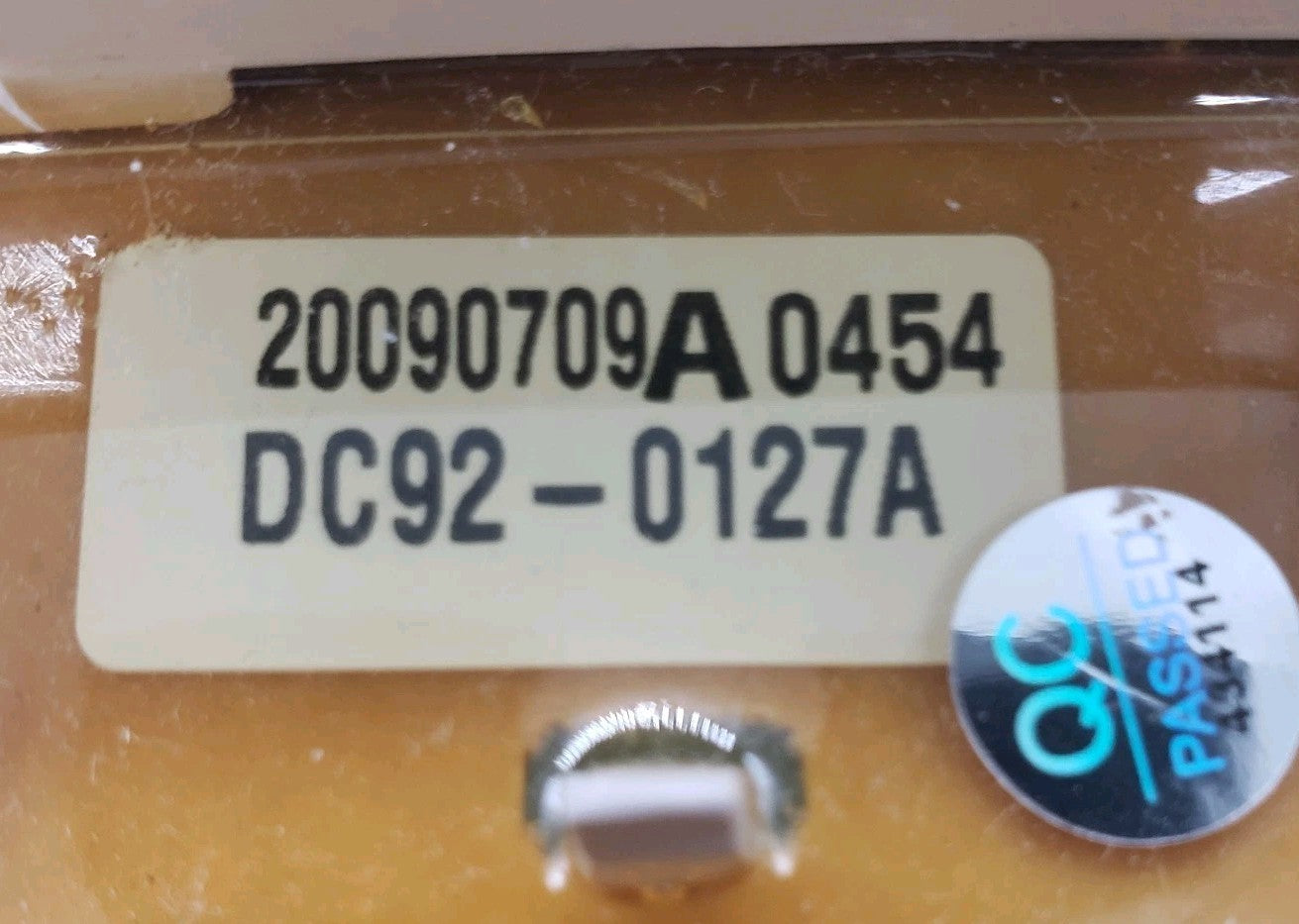 OEM Replacement for Samsung Dryer Control Panel DC92-00127A