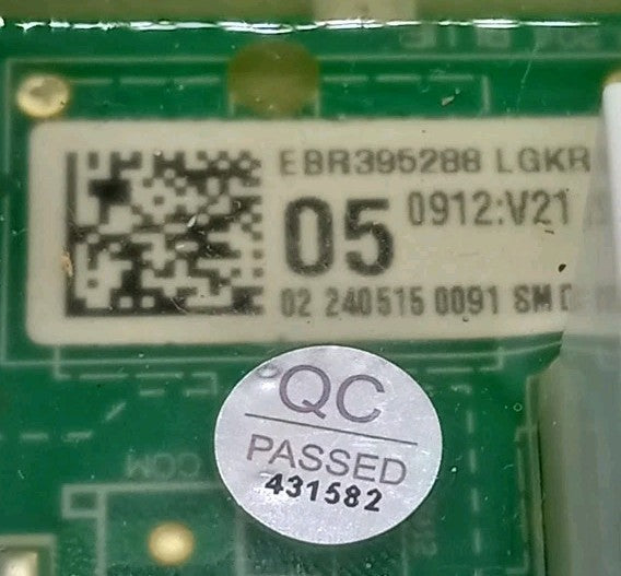New OEM Replacement for LG Dryer Power Control EBR39528805