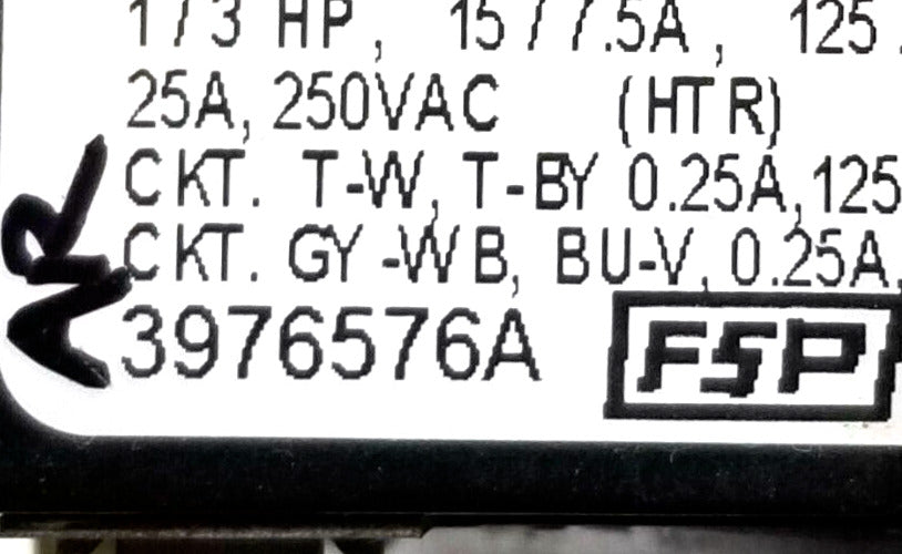 OEM Replacement for Kenmore Dryer Timer 3976576A ⭐️