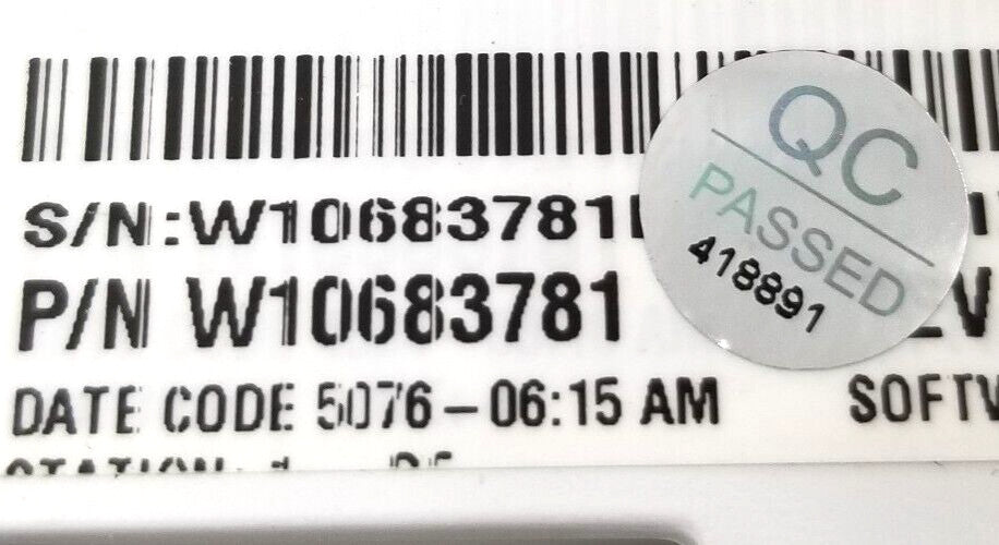Genuine OEM Replacement for Kenmore Washer Control W10683781