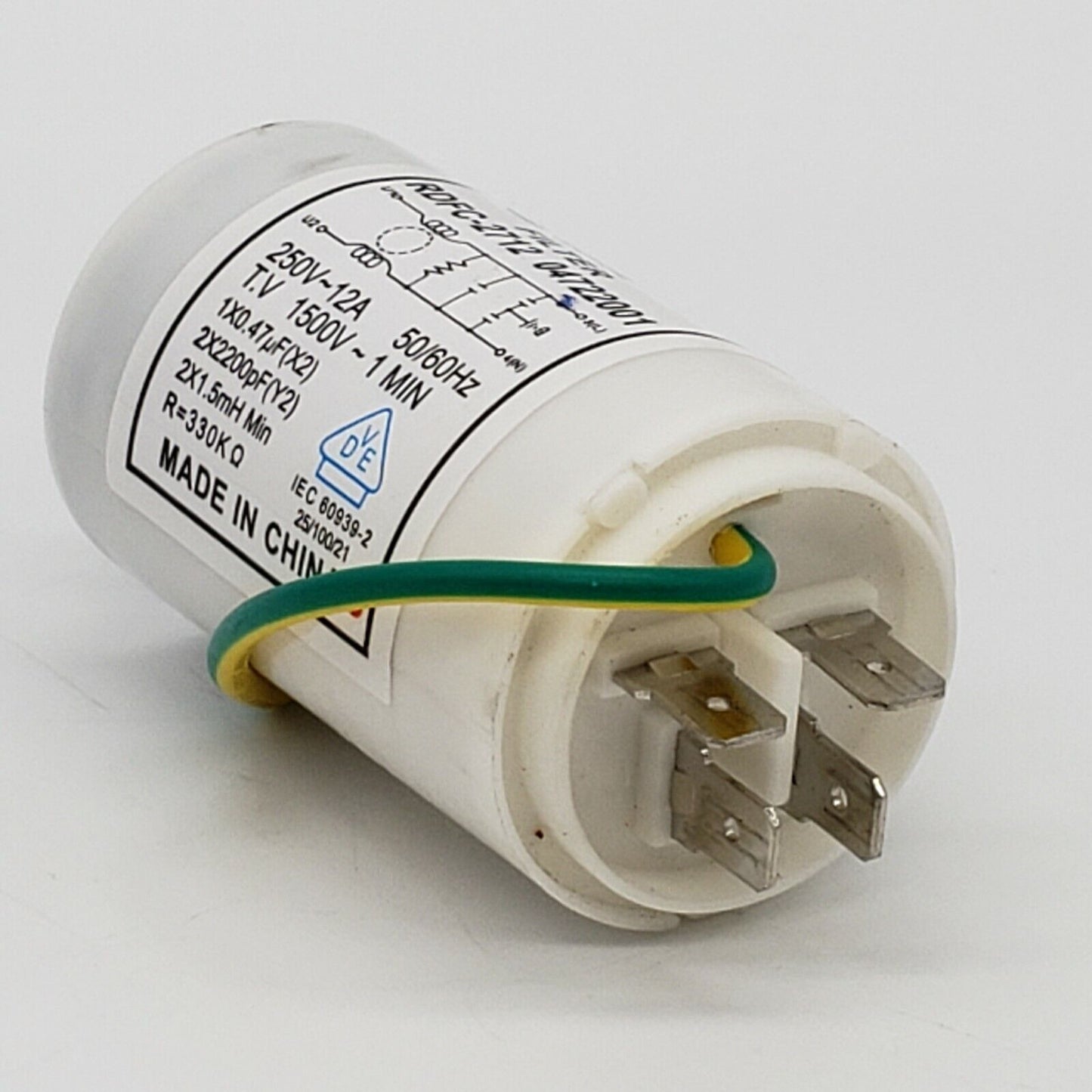 NEW Replacement for Samsung Dishwasher Noise Filter RDFC-2712 - 1 YEAR