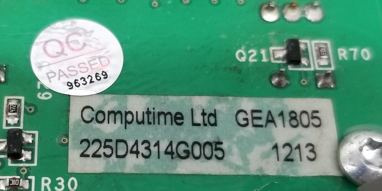 OEM Replacement for GE Refrigerator Control 225D4314G005