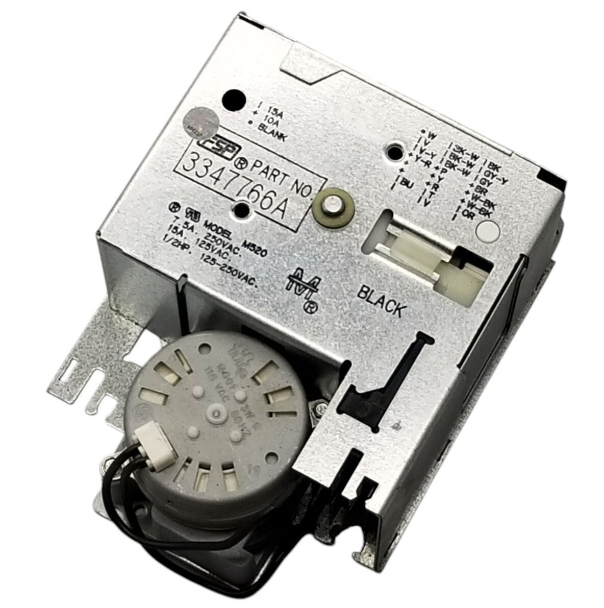 OEM Replacement for Whirlpool Washer Timer 3347766A
