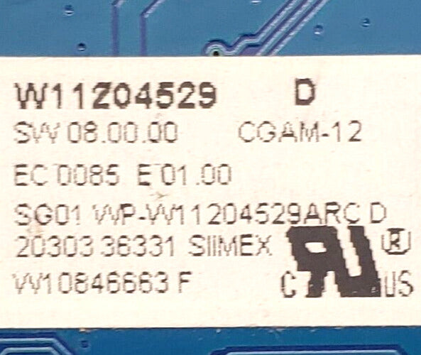 OEM Replacement for Whirlpool Range Control W11204529