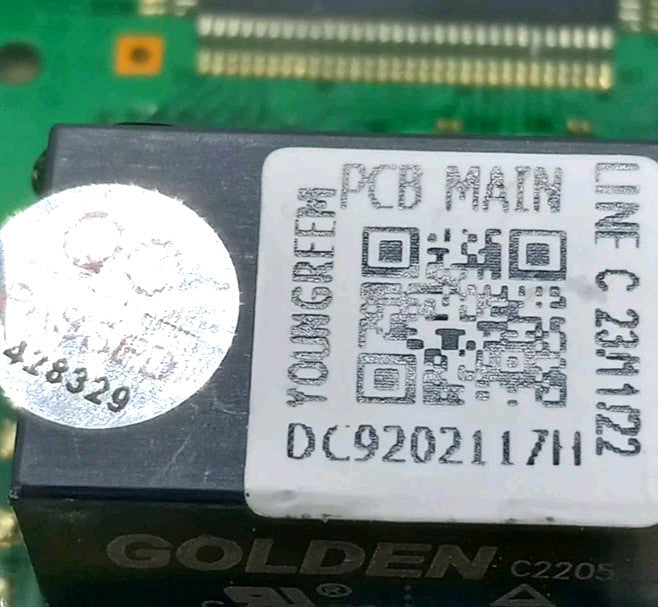 New OEM Replacement for Samsung Washer Control DC92-02117H