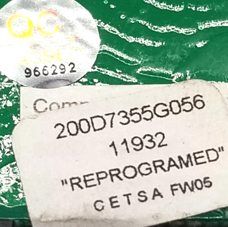 OEM Replacement for GE Refrigerator Control 200D7355G056