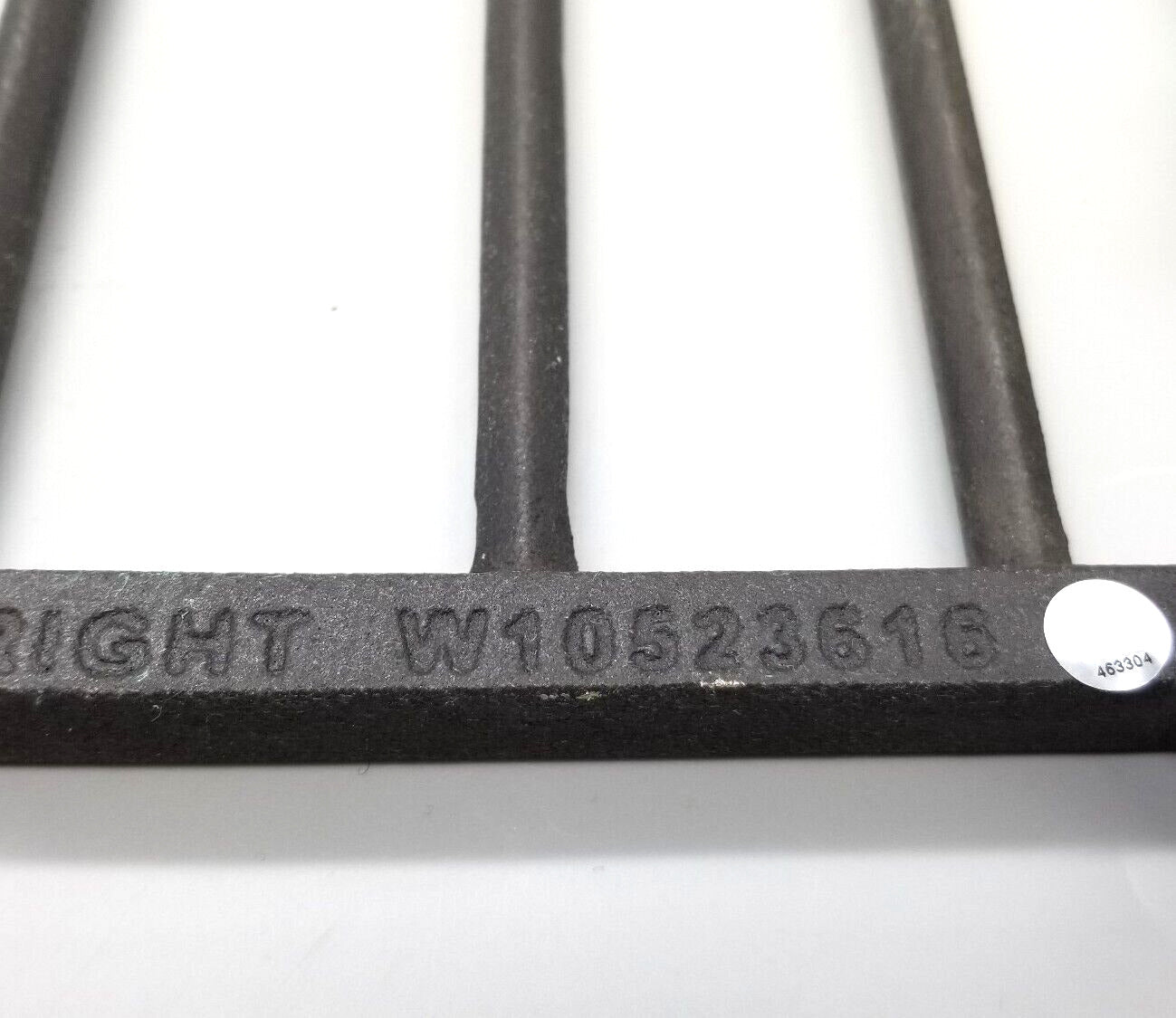 OEM Replacement for Whirlpool Stove Grates W10523615 + W10523616 ⭐ ⭐