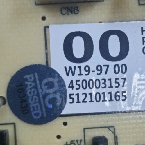 OEM Replacement for Frigidaire Fridge Control Board 450003157