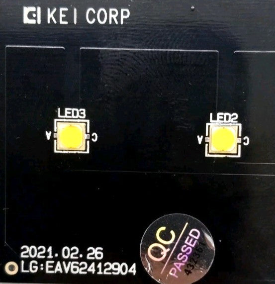 New OEM Replacement for LG Microwave LED EAV62412904