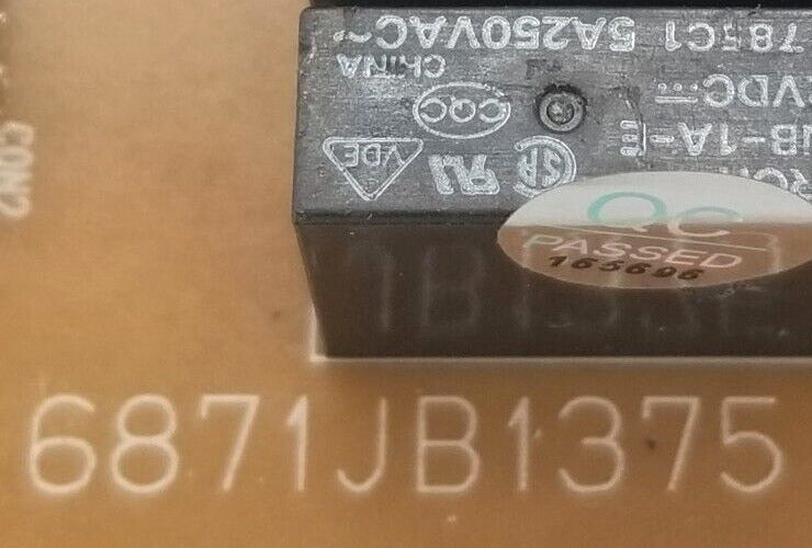 OEM Replacement for LG Refrigerator Control 6871JB1375D ~ ~