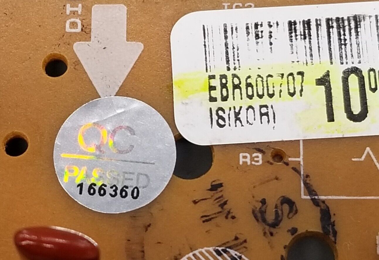 OEM Replacement for LG Fridge Dispenser Control EBR60070710
