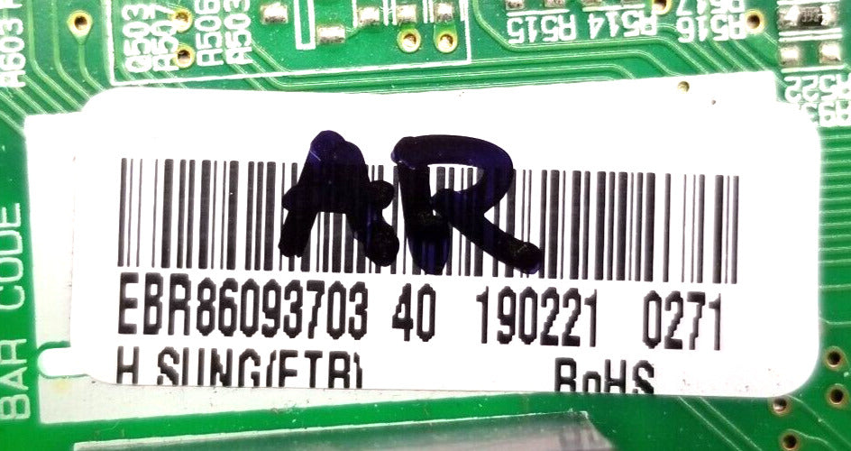 OEM Replacement for LG Refrigerator Control EBR86093703