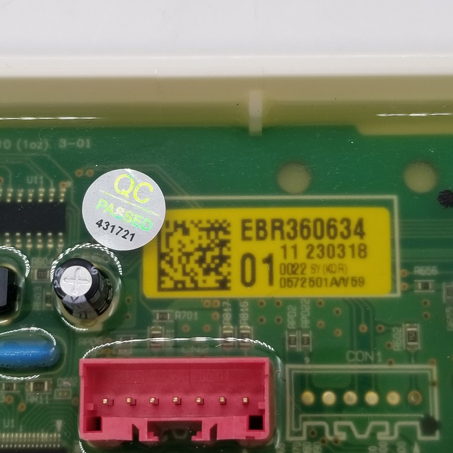 New OEM Replacement for LG Dishwasher Power Control EBR36063401