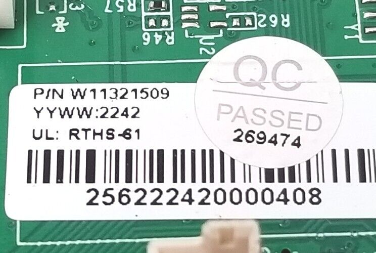 OEM Replacement for Whirlpool Refrigerator Control Board W11321509