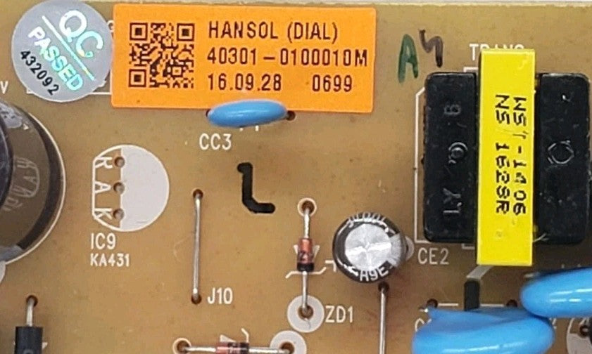 OEM Replacement for Kenmore Fridge Control Board 40301-0100010M 1-Yr