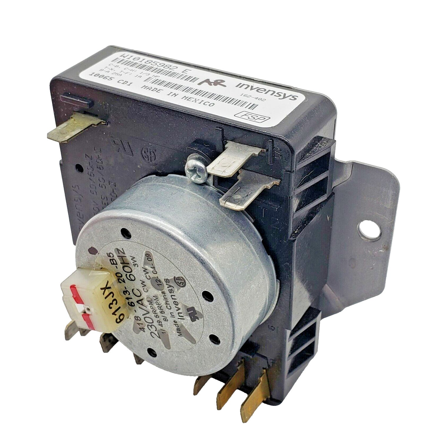OEM Replacement for Whirlpool Dryer Timer W10185982E