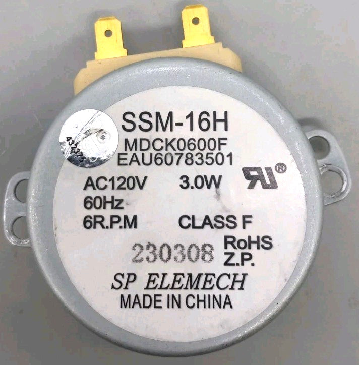New OEM Microwave Replacement for GE Stirrer Fan Motor EAU60783501