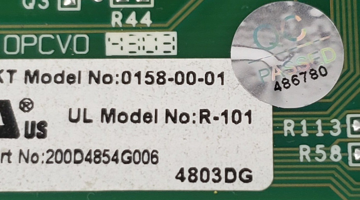 OEM Replacement for GE Refrigerator Control 200D4854G006
