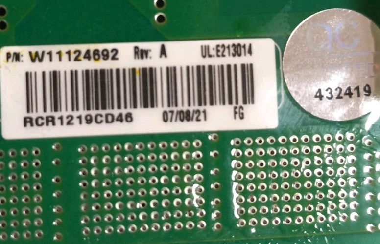 New OEM Replacement for Whirlpool Fridge Control W11124692