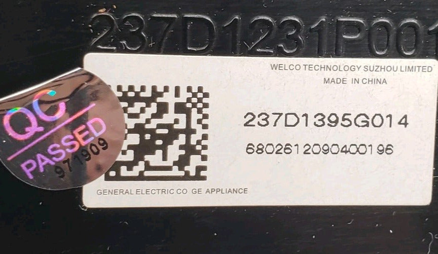 OEM Replacement for GE Washer Control Board 237D1395G014