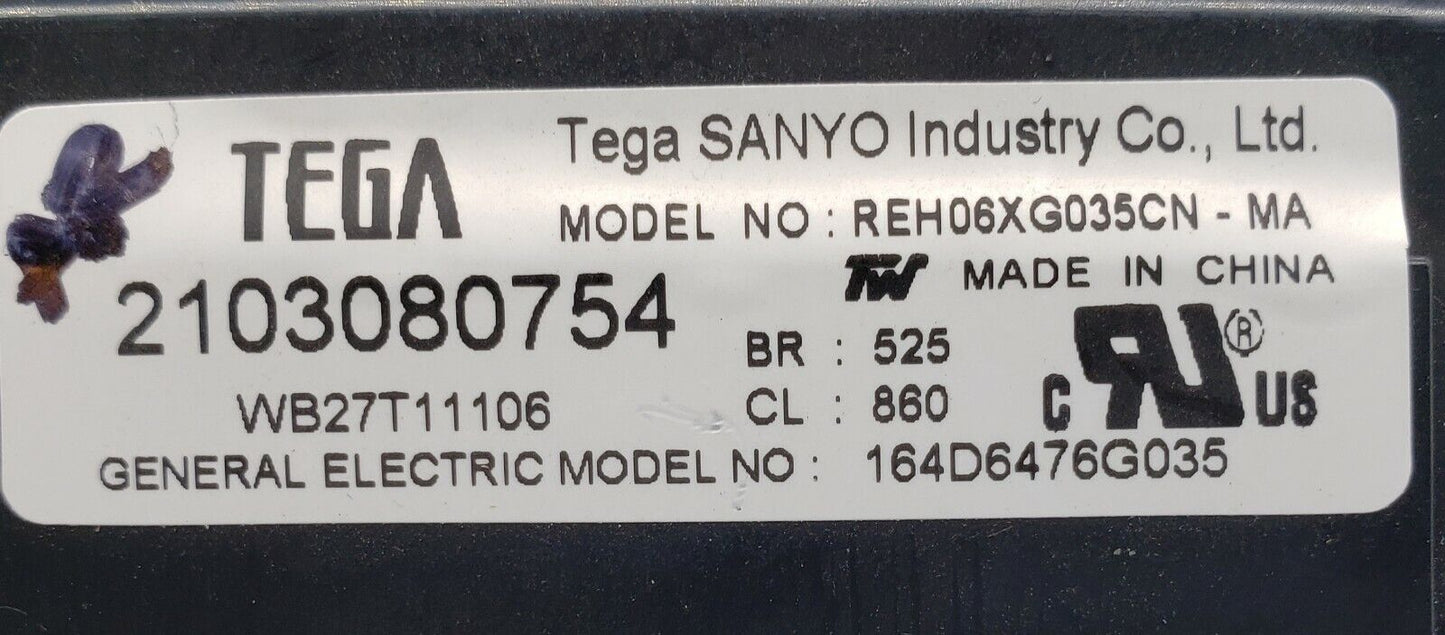 OEM Replacement for GE Range Control 164D6476G035 WB27T11106
