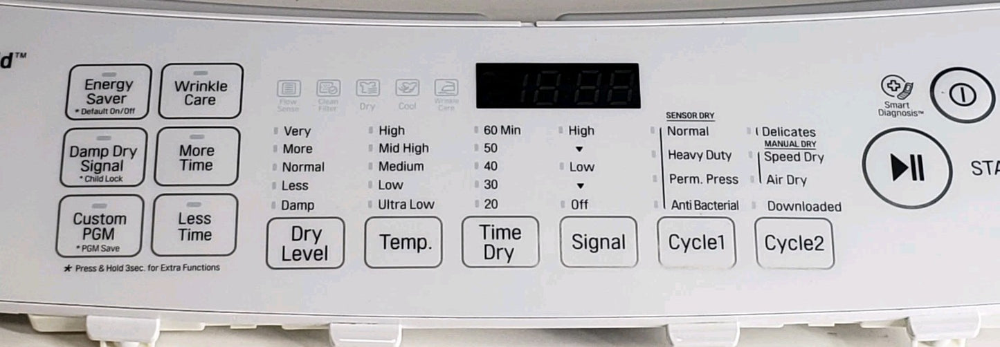 OEM Replacement for LG Dryer Control Panel AGL75373001