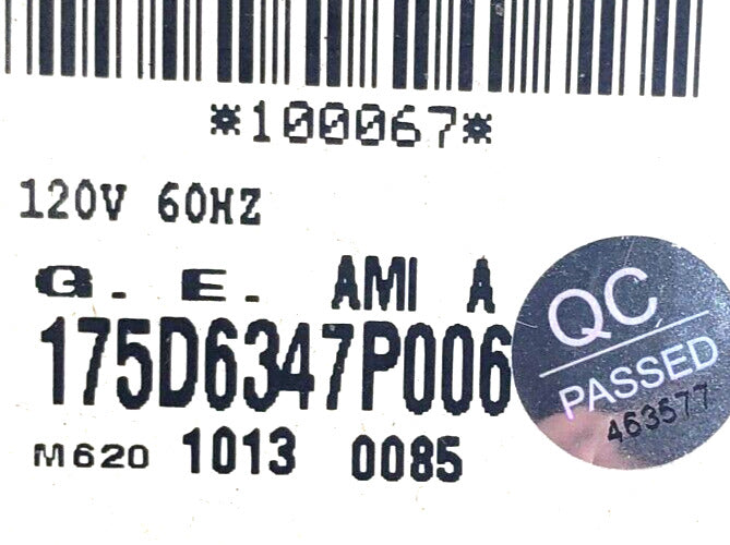 OEM Replacement for GE Washer Timer 175D6347P006