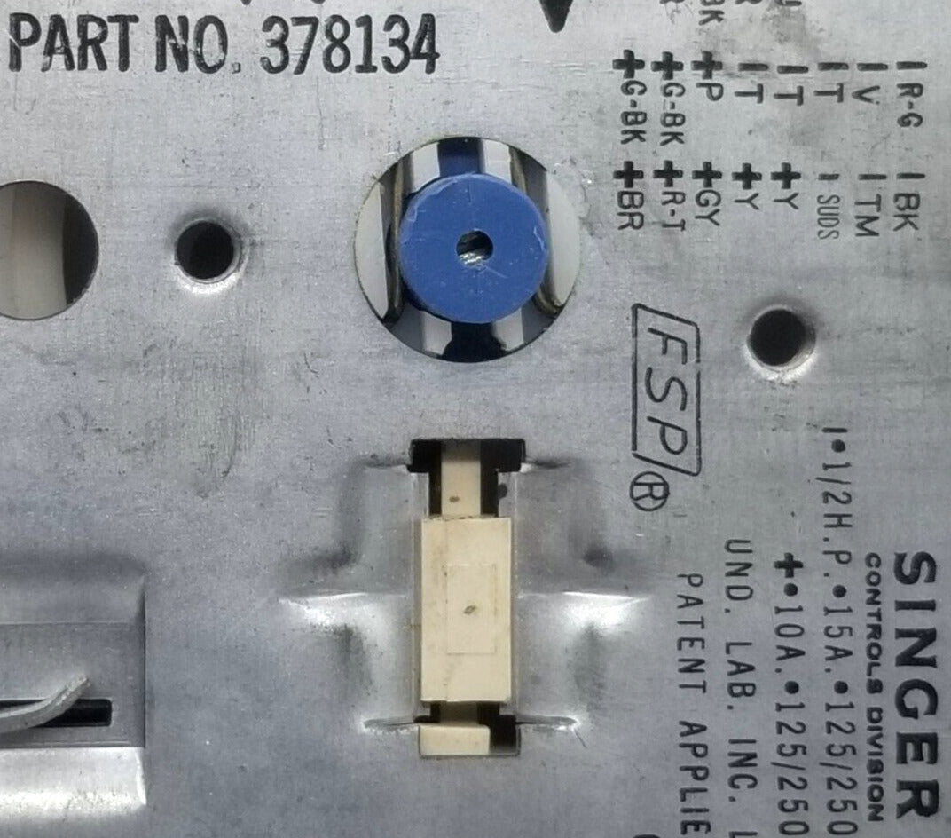 Genuine OEM Replacement for Kenmore Washer Timer 378134
